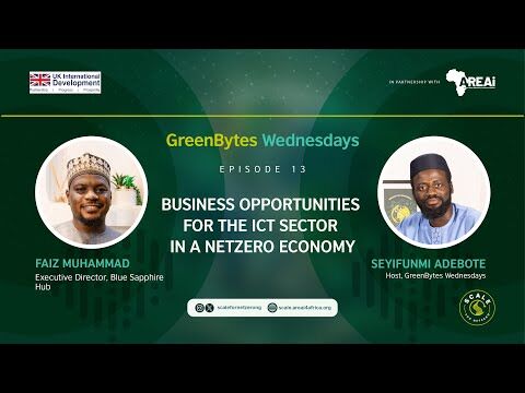 GreenBytes Wednesdays | EPISODE 13 : Business Oppurtunities For The ICT Sector In A Netzero Economy
